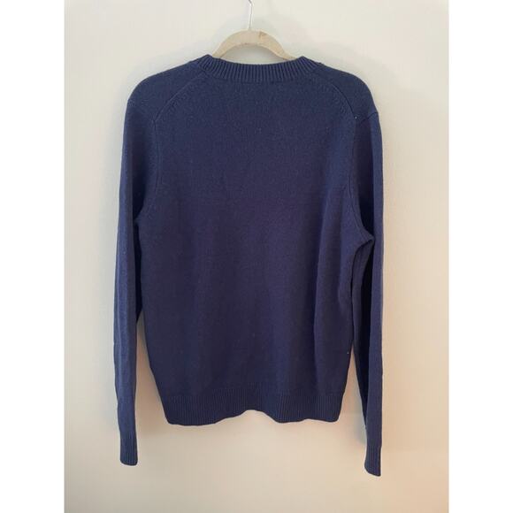 Coach Ski Intarsia Sweater In Recycled Wool And Recycled Cashmere Mens M - Picture 4 of 8